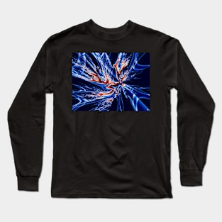 Blue Wire Long Sleeve T-Shirt